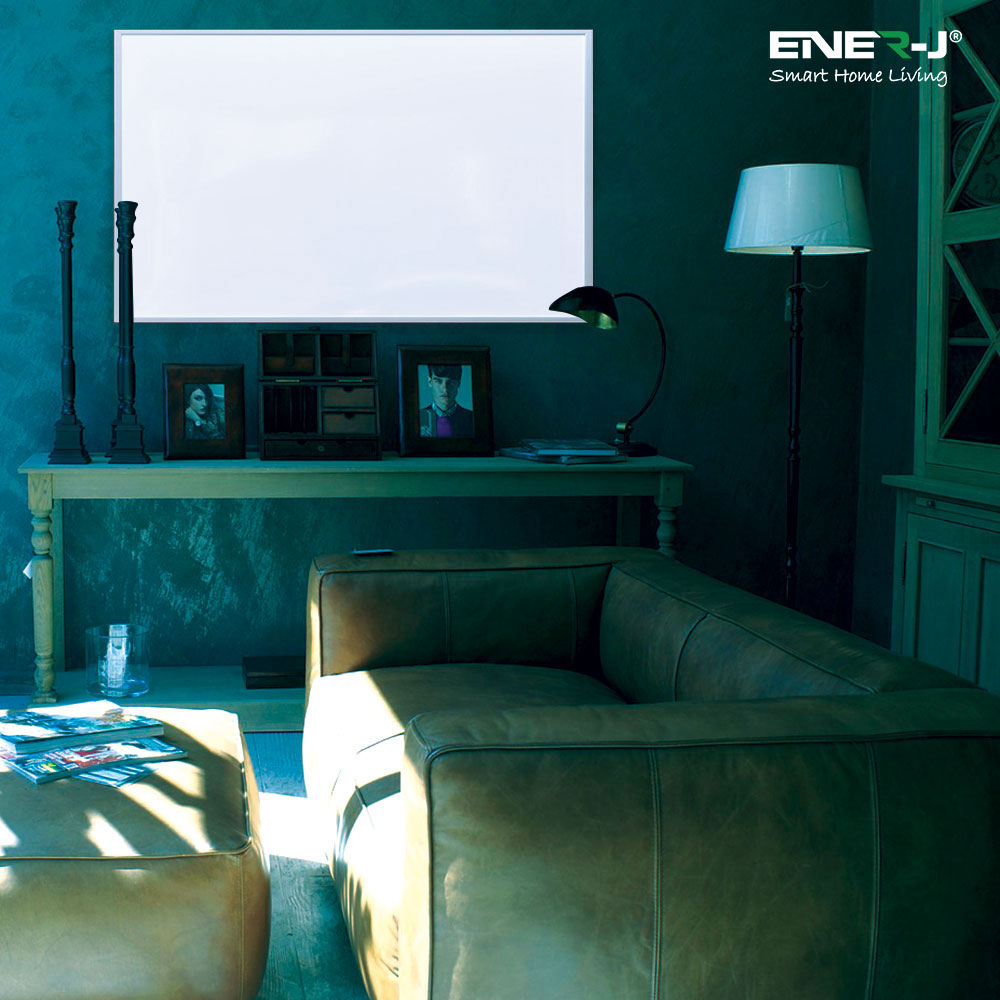 Ener-j IH1004 1005x595mm Infrared Heating Panel, White Body, 600W