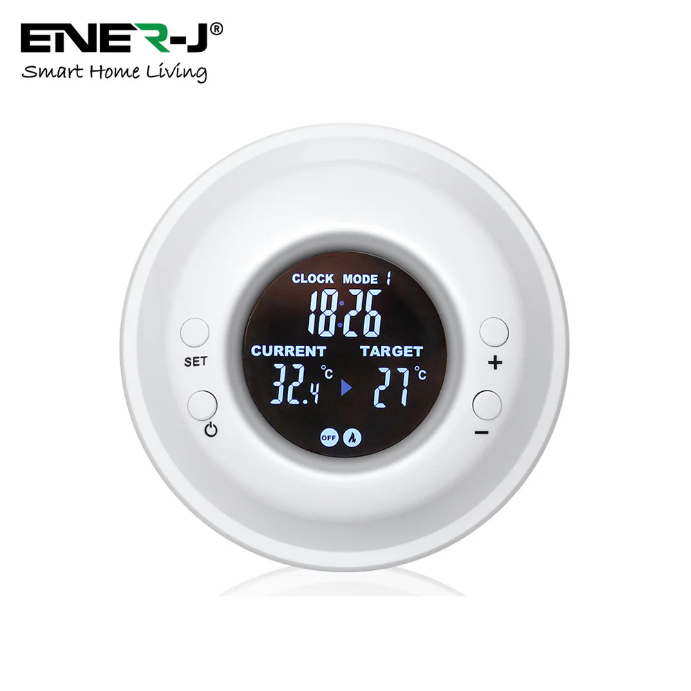 Ener-j IH1040 RF Thermostat for Infrared heating panel wih UK Plug, Max 3680W