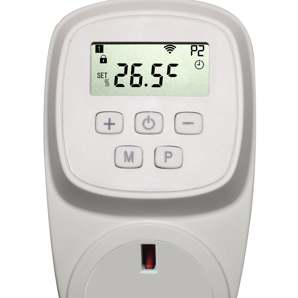 Ener-j IH1041 Wifi Thermostat for Infrared heating panel with UK Plug, Max 3680W