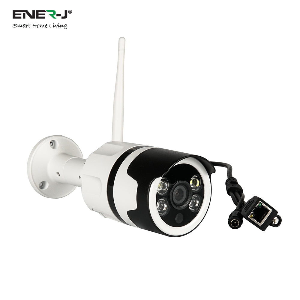 Ener-j IPC1015 Smart WiFi Outdoor Bullet IP Camera, 1080P HD