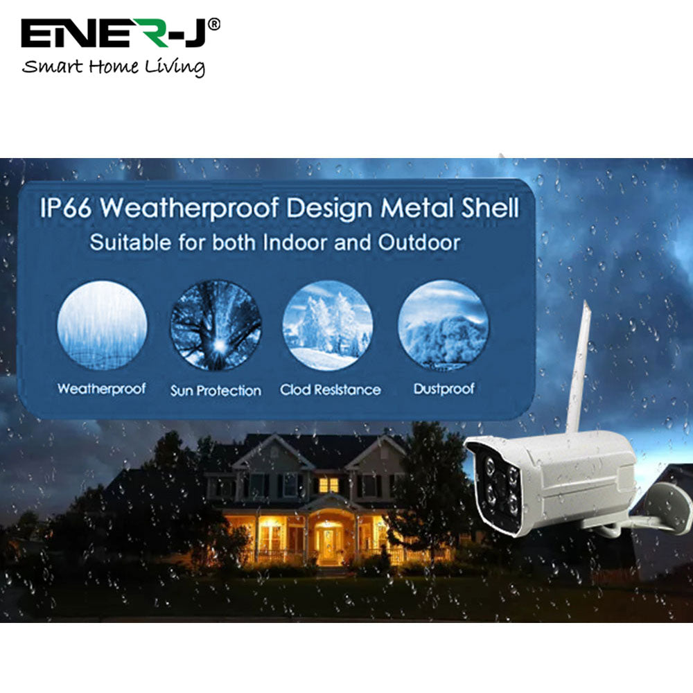 Ener-j IPC1030 WiFi NVR kit(8ch wireless NVR+4pc wireless camera) 2.0MP-1080P