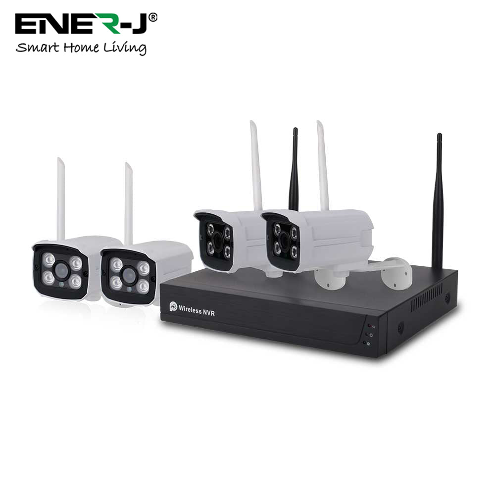 Ener-j IPC1030 WiFi NVR kit(8ch wireless NVR+4pc wireless camera) 2.0MP-1080P