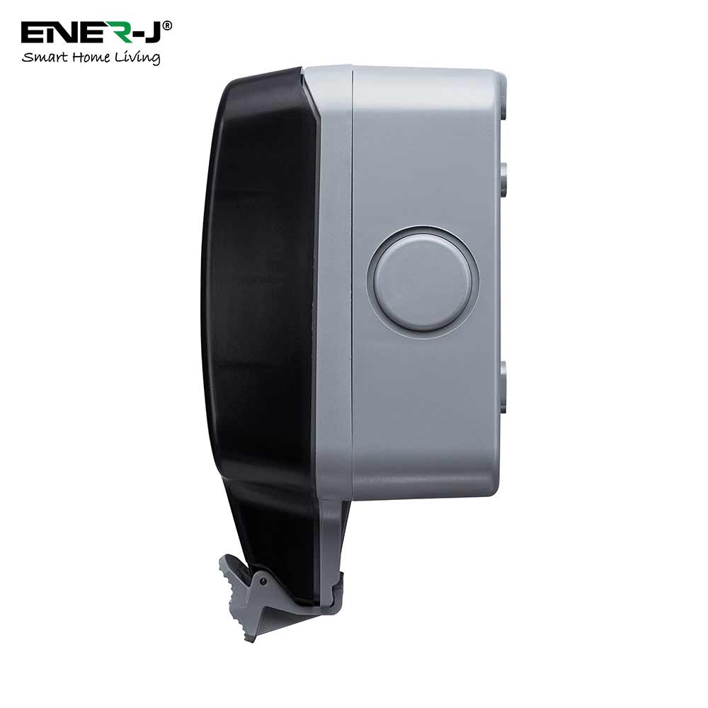 Ener-j SHA5275 Smart WiFi Weatherproof 13A Twin Wall Sockets with 1 USB Port (IP55)