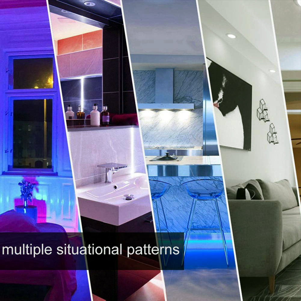 Ener-j SHA5287-3 Smart WiFi E14 LED Candle Bulb 4.5W, RGB+W+WW, Dimmable Pack of 3