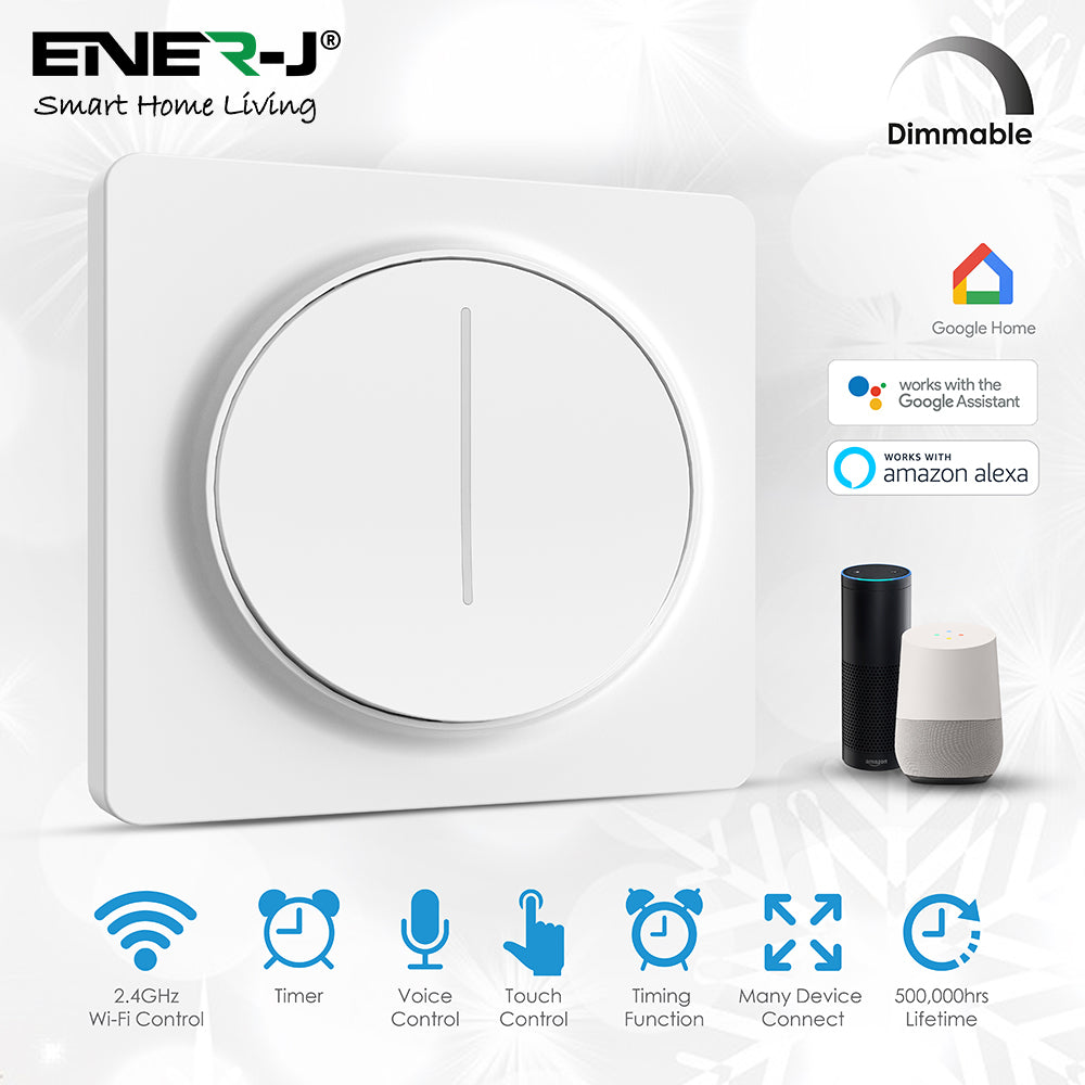 Ener-j SHA5299 Smart WiFi Dimmable Switch