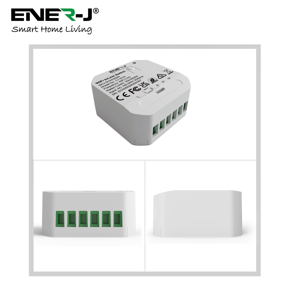 Ener-j SHA5300M 13A WiFi + BLE Inline switch