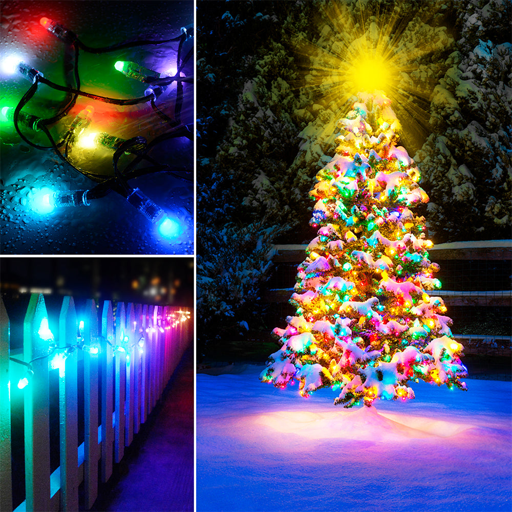 Ener-j SHA5326 Smart RGB Fairy Lights with 5 Meters length, 50 LEDs, WiFi+BLE+IR Remote control
