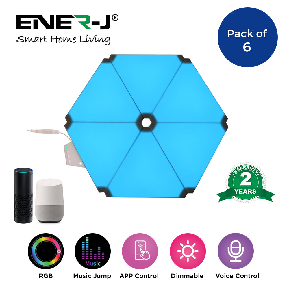 Ener-j SHA5331 Smart WiFi LED Triangle Lights