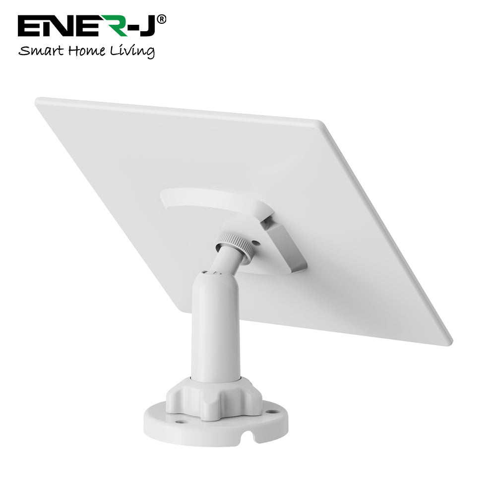 Ener-j SHA5345 5W Crystal cell Solar Panel with 3M charging cable, IP66 (Compatible with SHA5344 Battery Camera Floodlights)