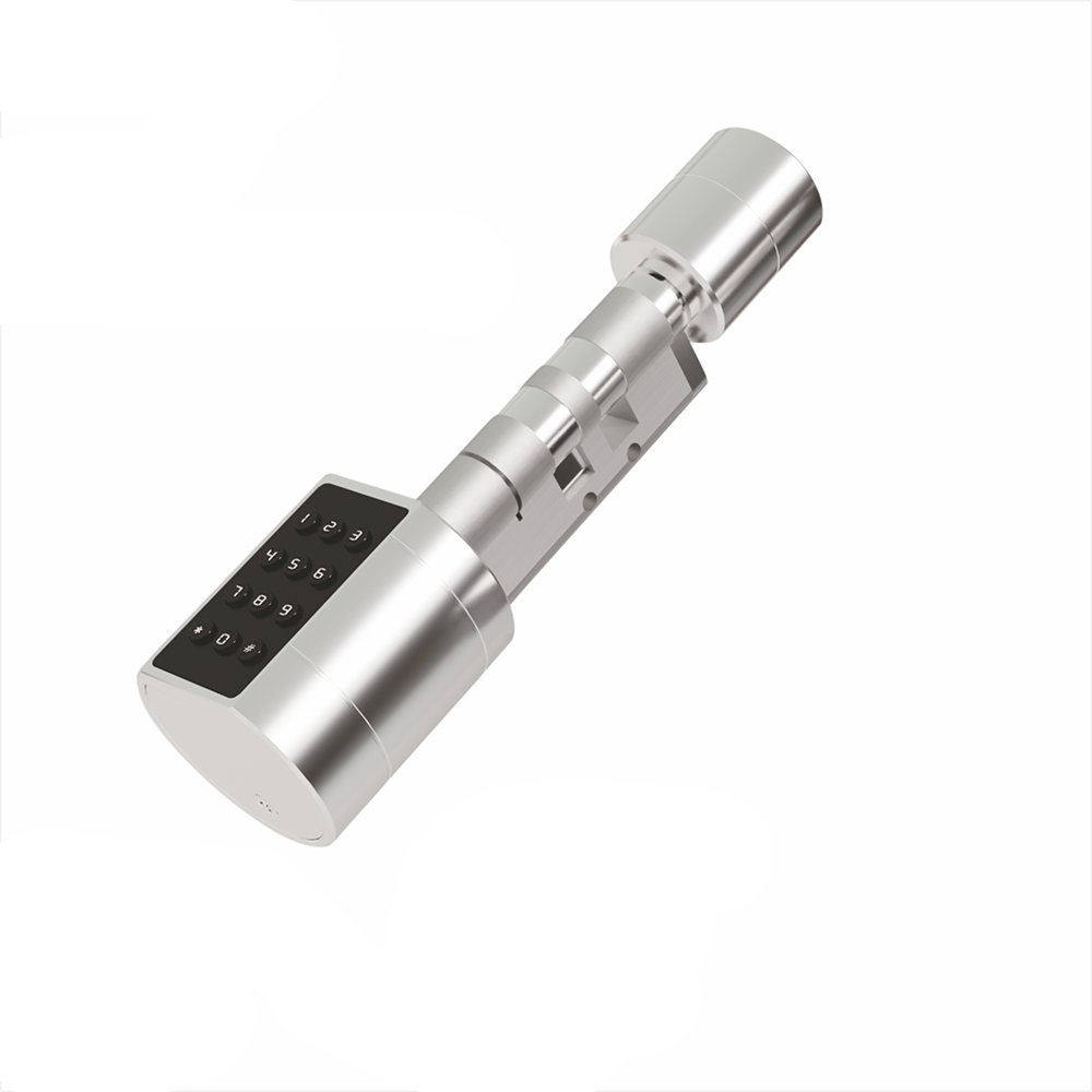 Ener-j SHA5349 Smart Adjustable Cylinder Bluetooth Doorlock with fingerprint and digital keypad unlocking