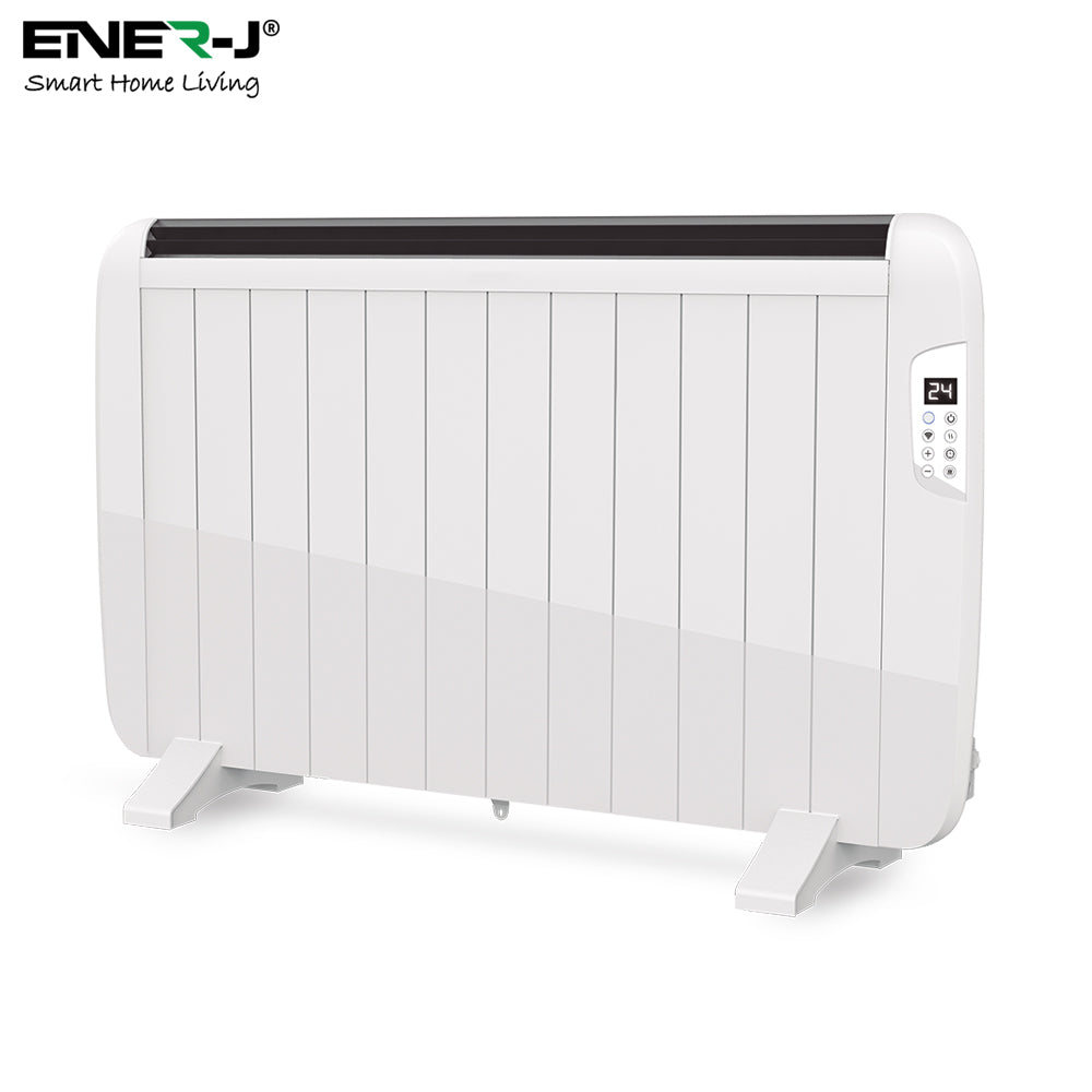 Ener-j SHA5355W Smart WiFi Radiator Heater 2000W, White Body (1000x585x55mm)