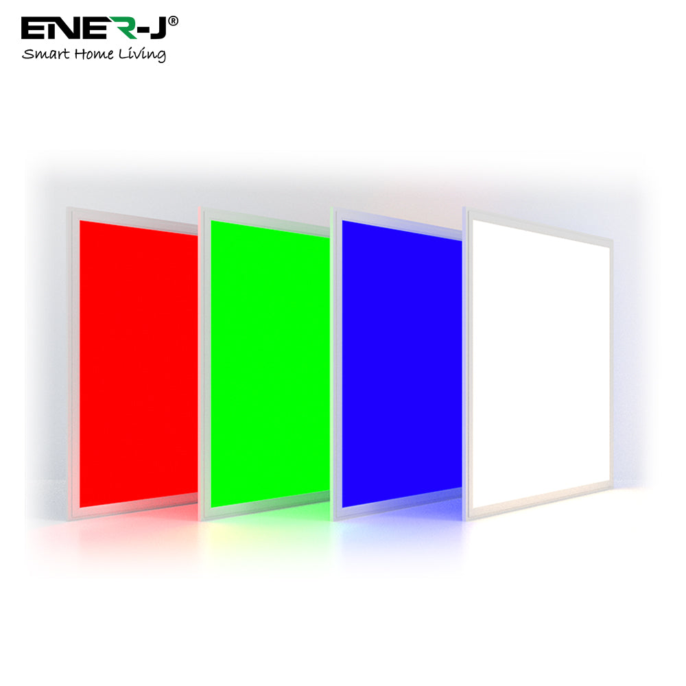 Ener-j SHA5356 600*600mm Smart RGB+CCT Backlit Panels 40W with remote, APP & Voice Control