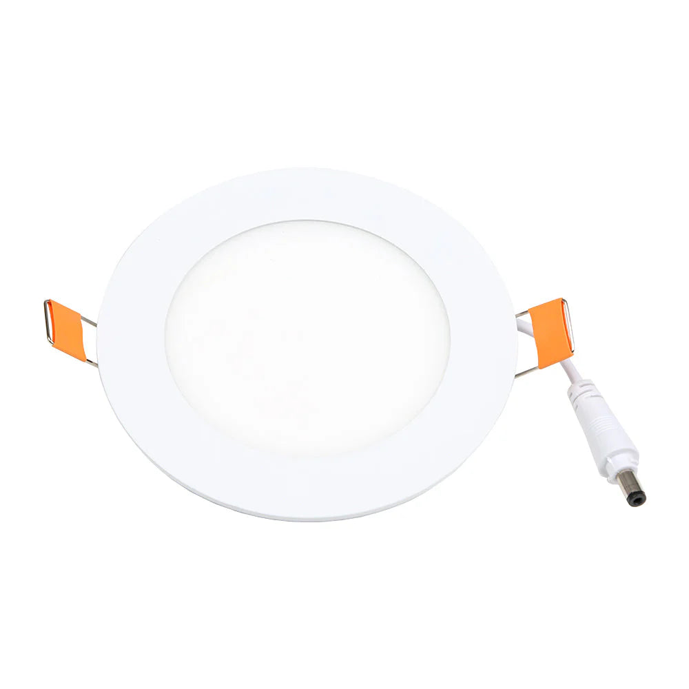 Ener-j T119 24W Recessed Round LED Mini Panel 280mm diameter (Hole Size 265mm), 6000K Pack of 2