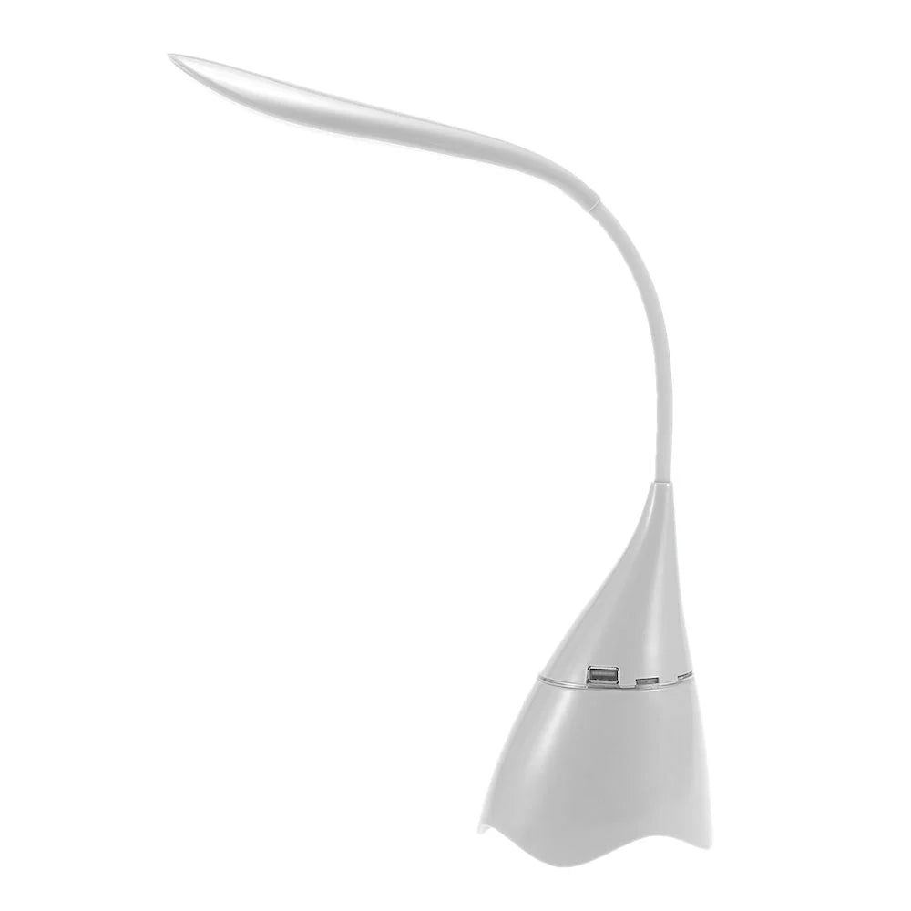 Ener-j T11A LED Table Lamp with Bluetooth Speaker - White