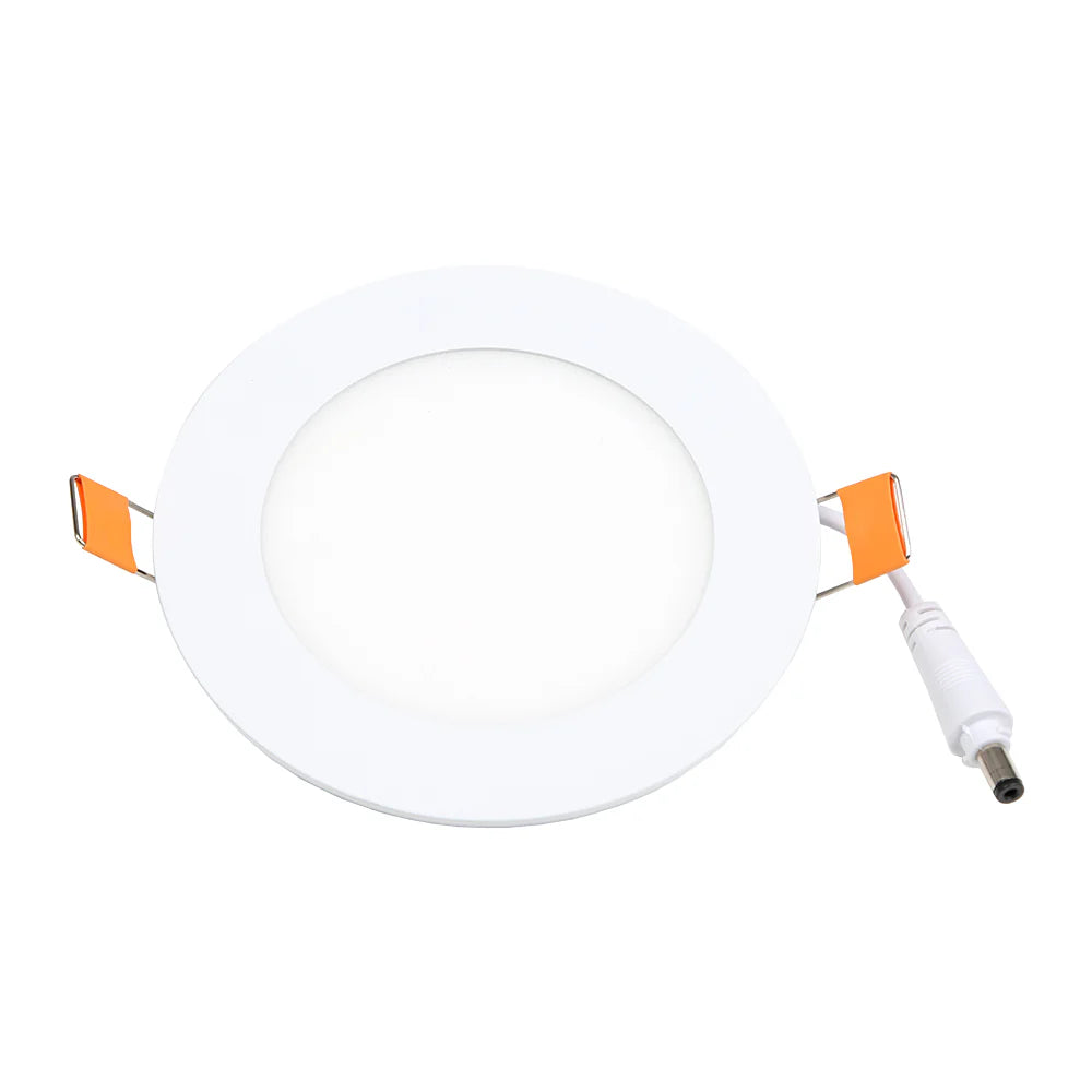 Ener-j T123 18W Recessed Round LED Mini Panel 220mm diameter (Hole Size 205mm), 4000K Pack of 2