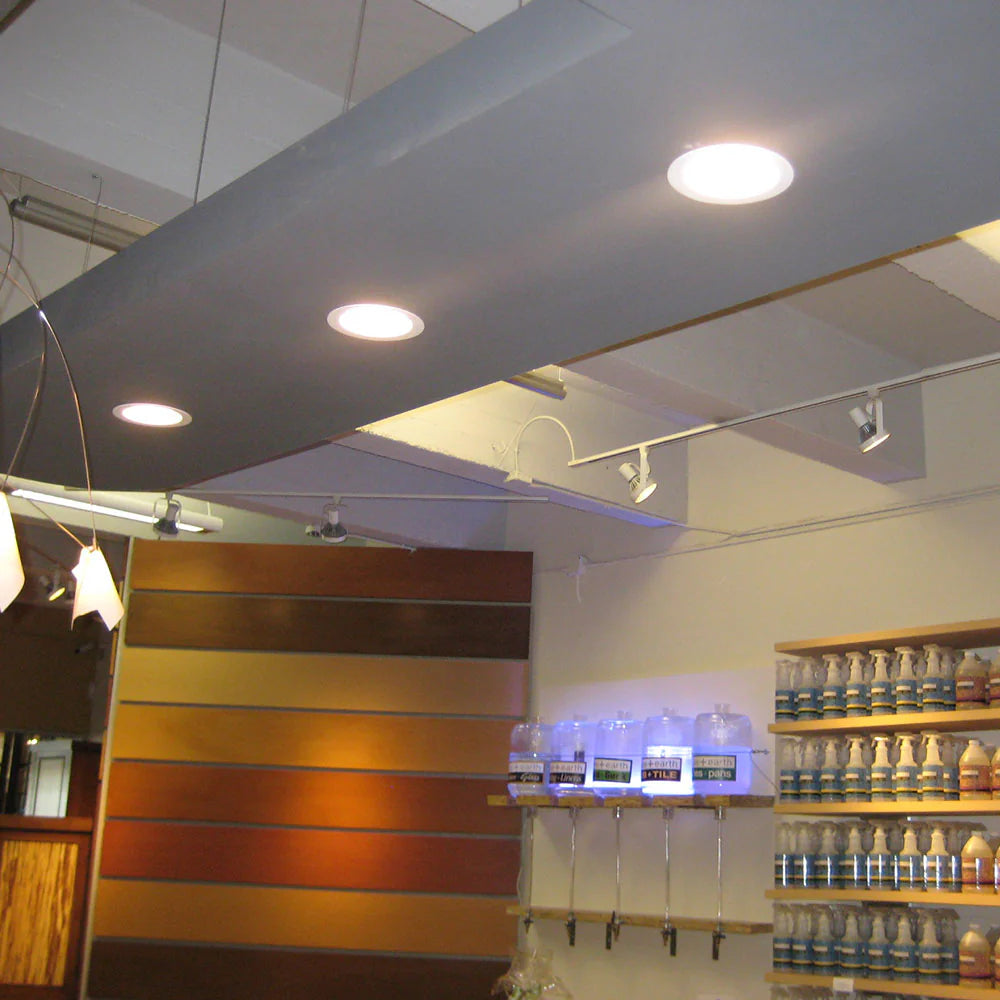 Ener-j T123 18W Recessed Round LED Mini Panel 220mm diameter (Hole Size 205mm), 4000K Pack of 2