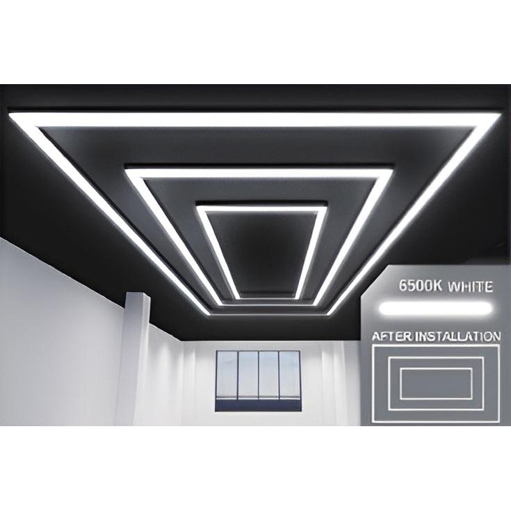 Ener-j T316 536W Designer Ceiling Lights with 2 Inner Frame and border