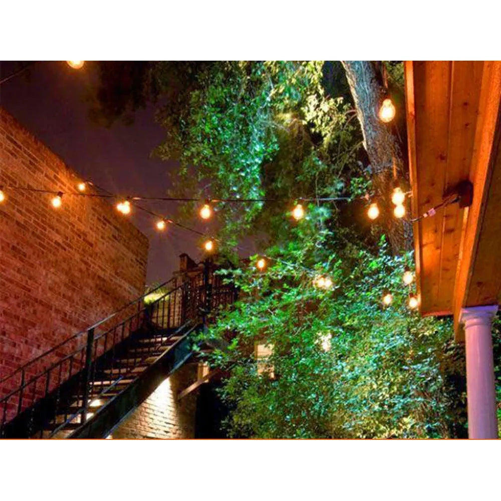 Ener-j T355 Solar String Kit 7.6m 25 Filament Bulbs 4400 mAh Battery