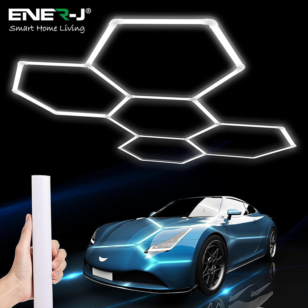 Ener-j T393 160W Car Showroom Light PC T5 Tubes, 4000K, 120Lm/W