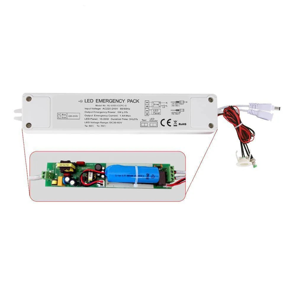 Ener-j T412 Plug and Play 5W Emergency Battery Kit