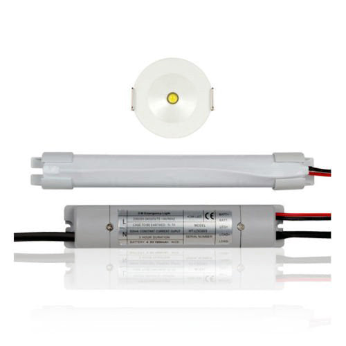 Ener-j T413 3W LED Emergency Downlight