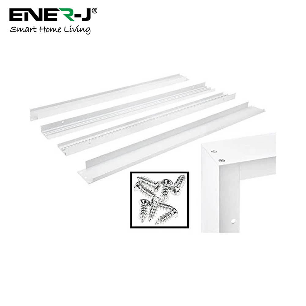 Ener-j T418 Screwless Surface Frame for Backlit LED Panels 30x1200mm