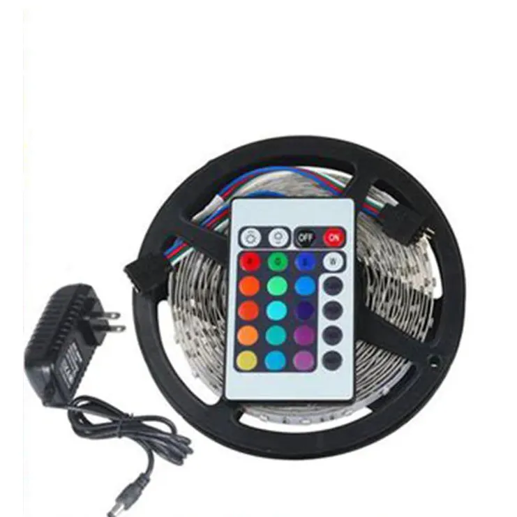 Ener-j T444 LED Strip Kit- 5 meter RGB IP65, IR remote, Plug & Play UK PS