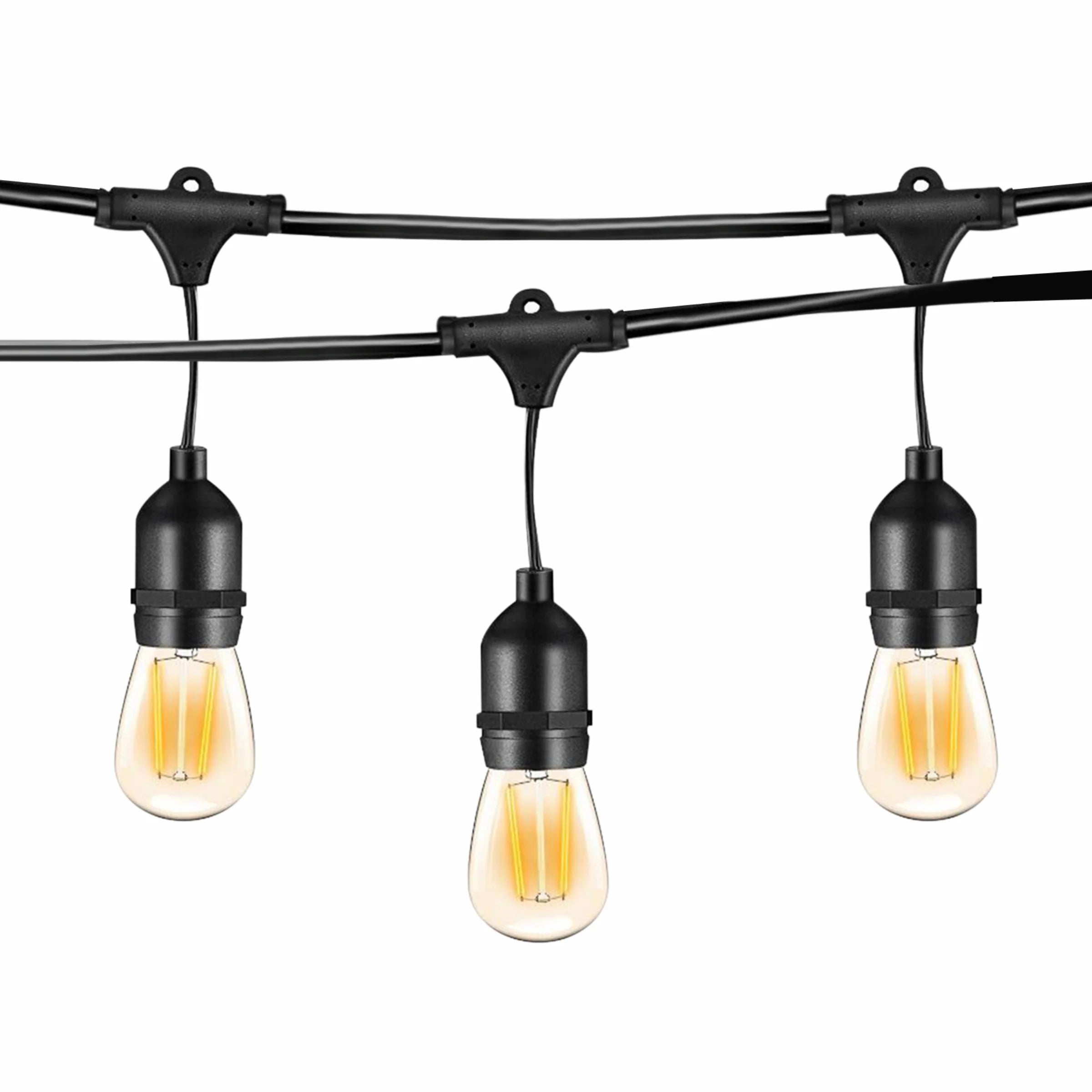 Ener-j T447 LED Filament Bulb String Light Kit 15.2m (inc 15x2W Filament LED Lamps)
