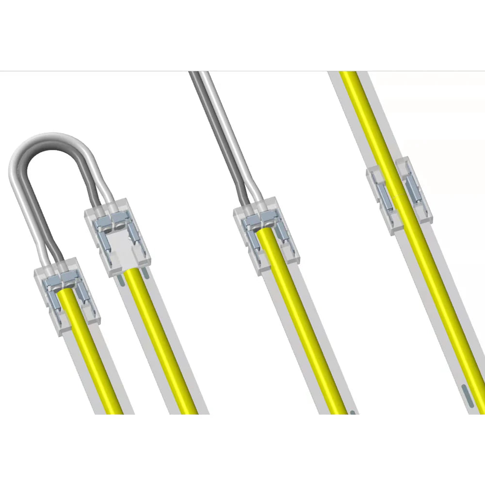 Ener-j T462 D Clip Connector for 12V COB LED Strips