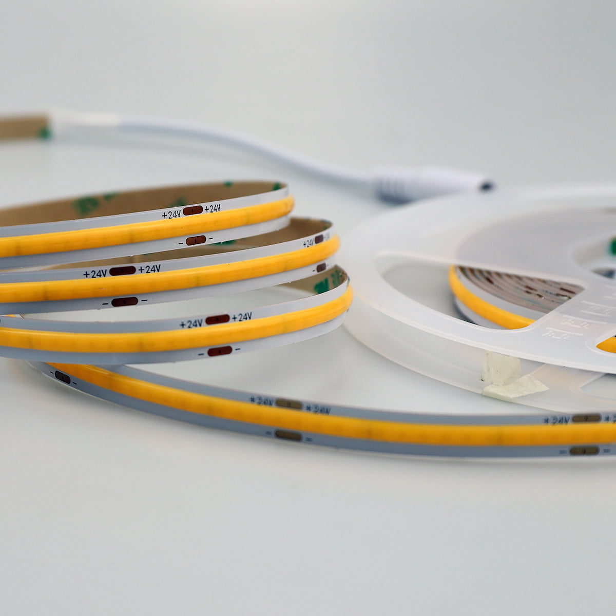 Ener-j T464 24V COB LED Strip Lights with 320 LEDs/M, 10W/M, 1100lm/M, CRI 90-92, 5m Roll, 6000K