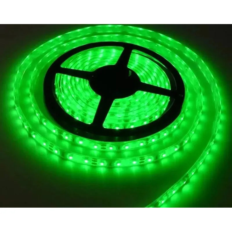 Ener-j T469 24V COB LED Strip Lights with 320 LEDs/M, 10W/M, 1100lm/M, CRI 90-92, 5m Roll, Green
