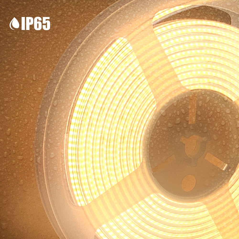 Ener-j T481 24V COB LED Strip Lights with 320 LEDs/M, 10W/M, 1100lm/M, CRI 90-92, 5m Roll, 4000K, IP65