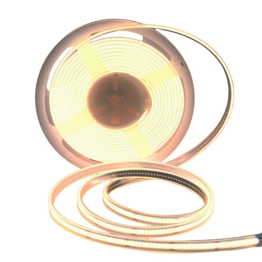 Ener-j T490 24V COB LED Strip Lights with 320 LEDs/M, 10W/M, 1020lm/M, CRI 90-92, 30m Roll, 4000K, IP20