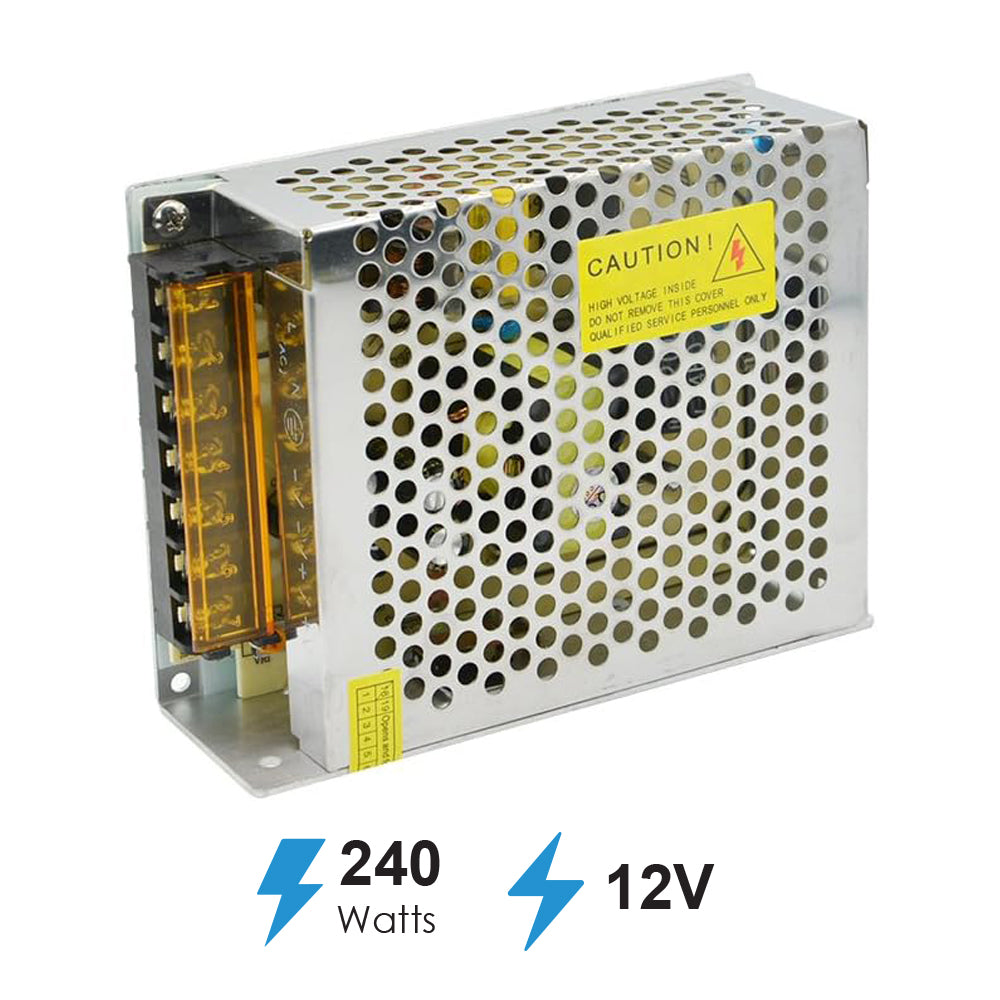 Ener-j T679 DRIVERS DC 12V 20A 240W SMPS METAL