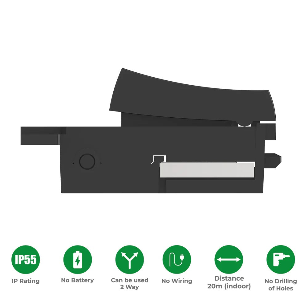 Enerj WS1073B ECO Range Wireless Grid Switch Black