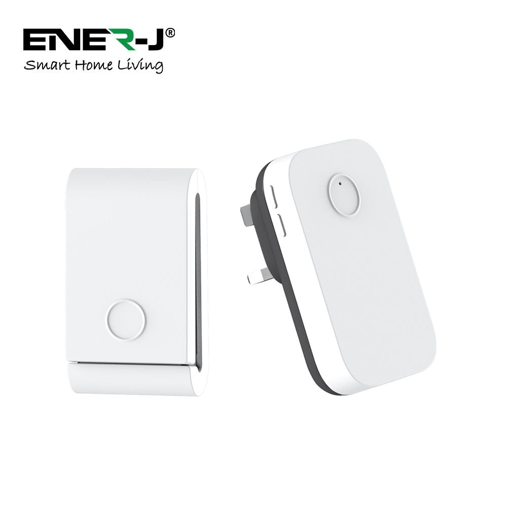 Enerj WS1077 Wireless Kinetic Doorbell and Chime