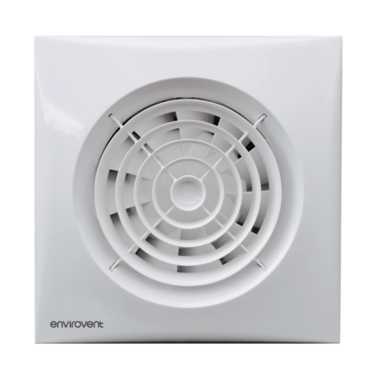 Envirovent SIL100T Silent 100 4" Bathroom Fan with Timer
