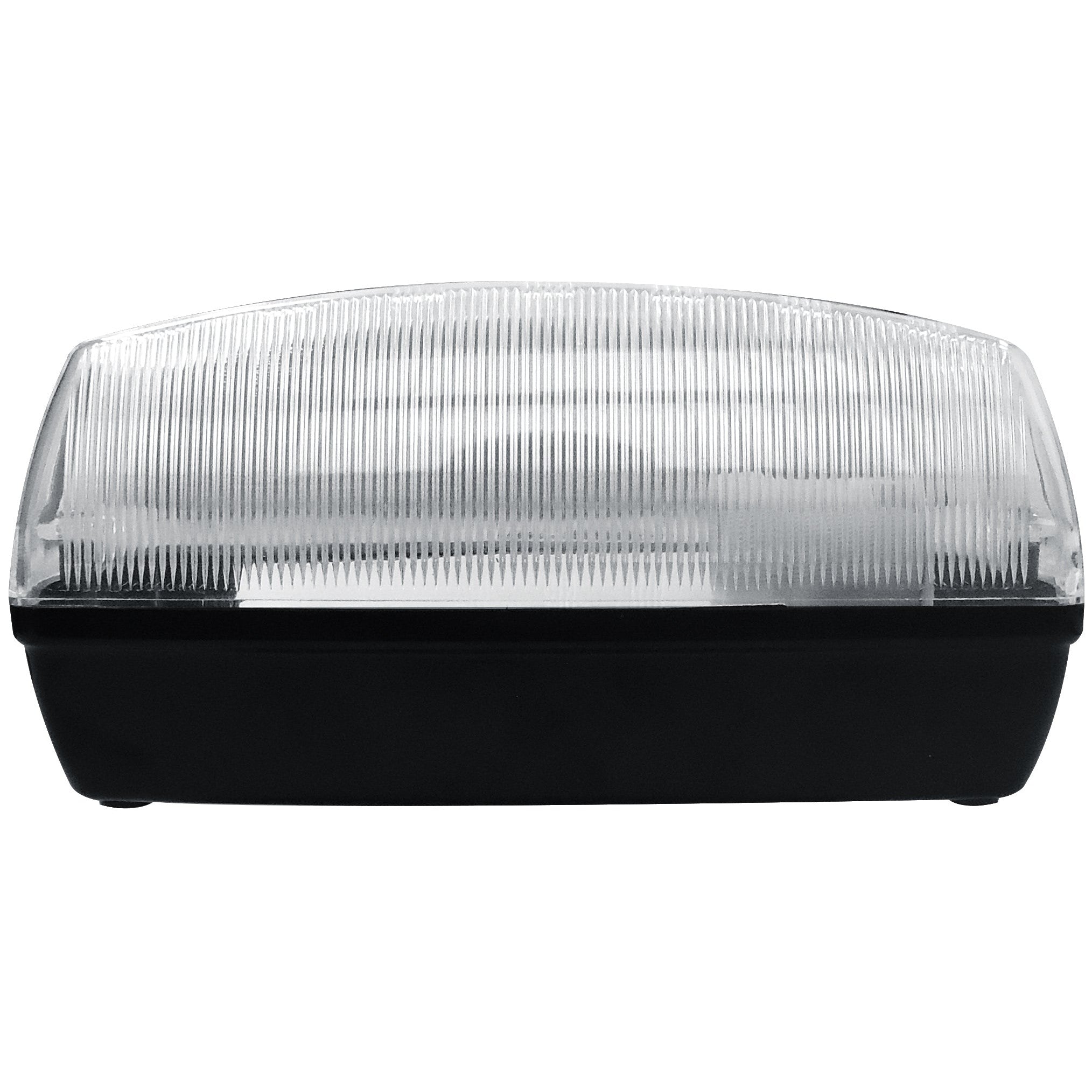 Eterna BH100E27 ES/E27 Rectangular Polycarbonate Bulkhead Black