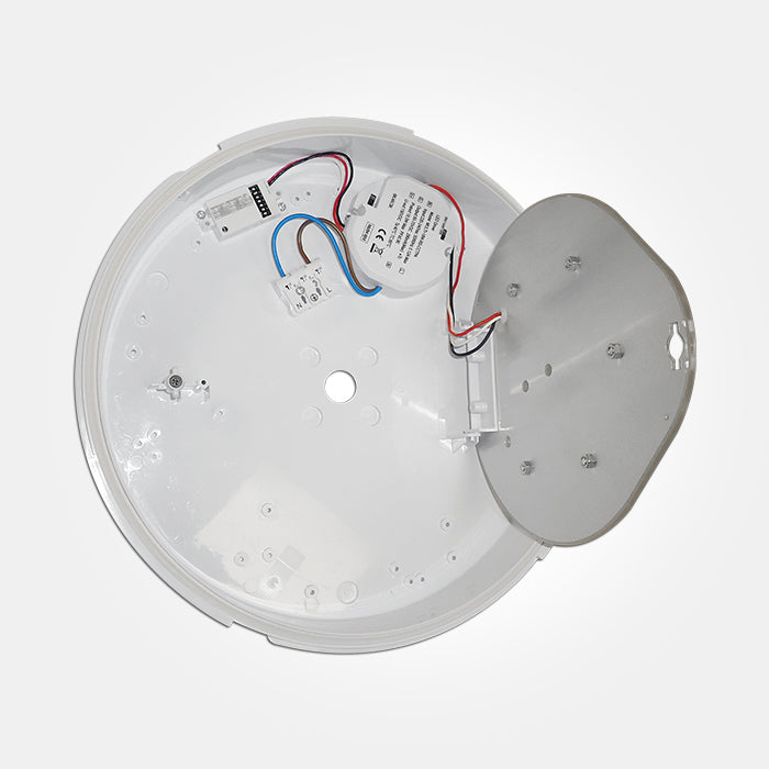 Eterna CHA18SD Power and CT Selectable Ceiling/Wall Light w/ Step-Dim Microwave White