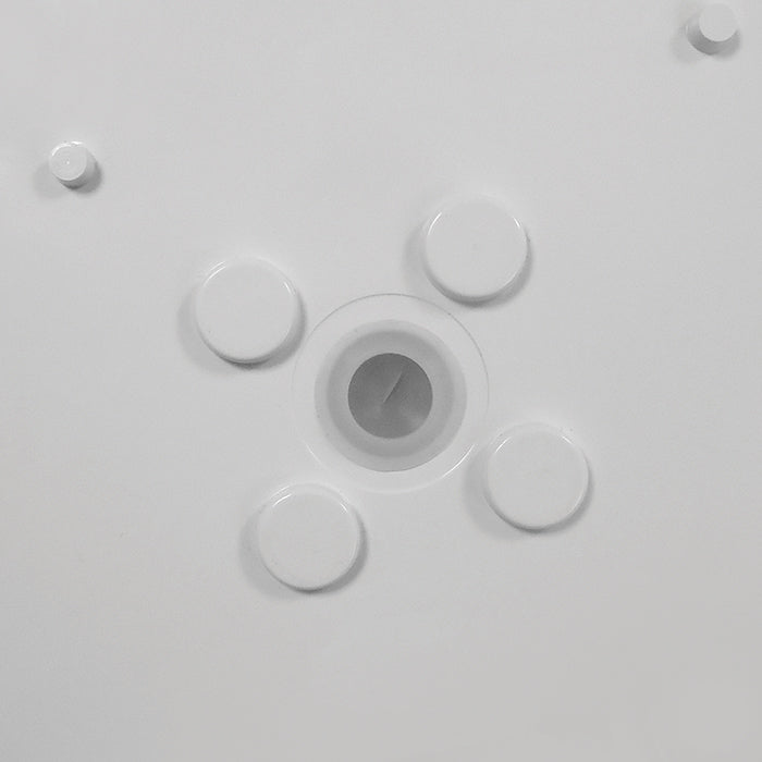 Eterna CHA18SD Power and CT Selectable Ceiling/Wall Light w/ Step-Dim Microwave White