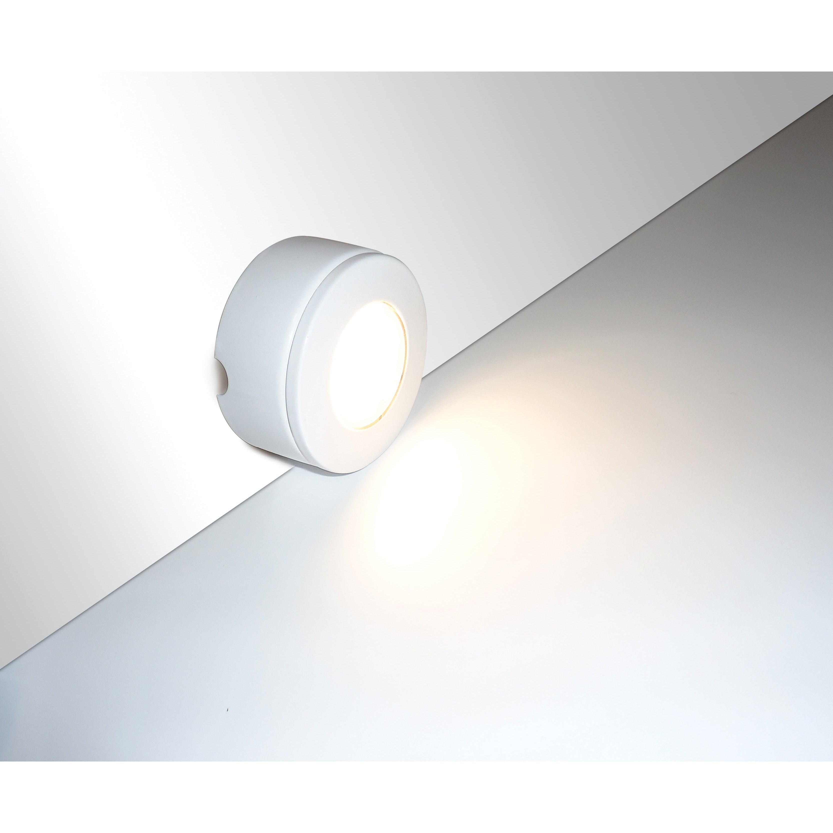 Eterna CLEDCIRWH LED 1.7W Surface/Recessed Cabinet Downlight