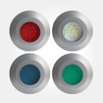 Eterna DECKLED 2W LED Deck Light Silver