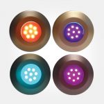 Eterna DECKLED 2W LED Deck Light Silver