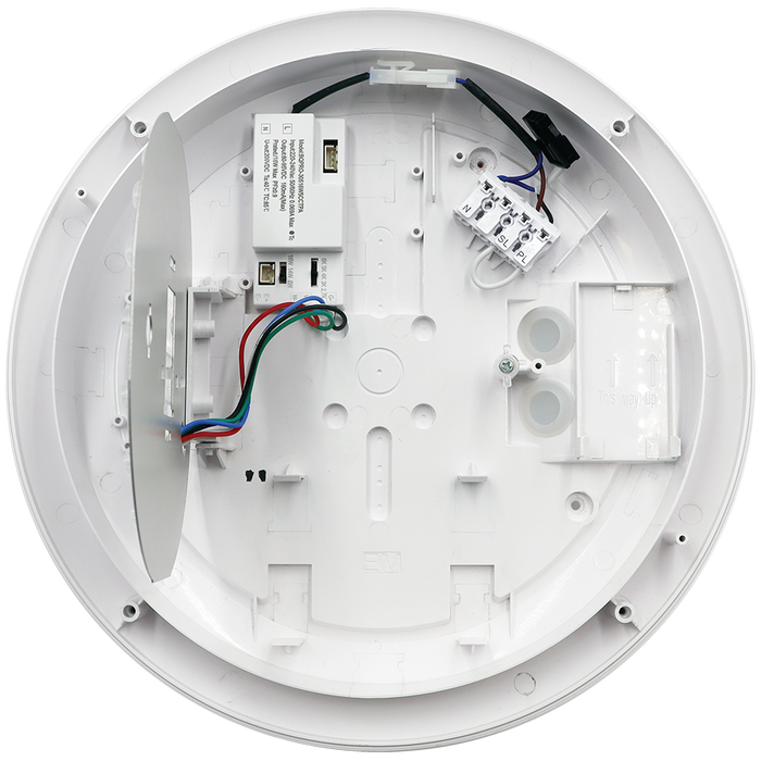 Eterna E02LNACB Lina Power and CCT Switchable IP66 Bulkhead Black