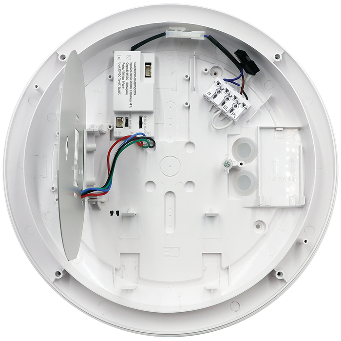 Eterna E02LNACW Lina Power and CCT Switchable IP66 Circular Bulkhead White