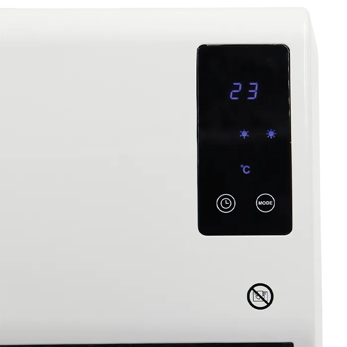Eterna E12DF2 2kW Digital Downflow Heater with Timer and Remote Control