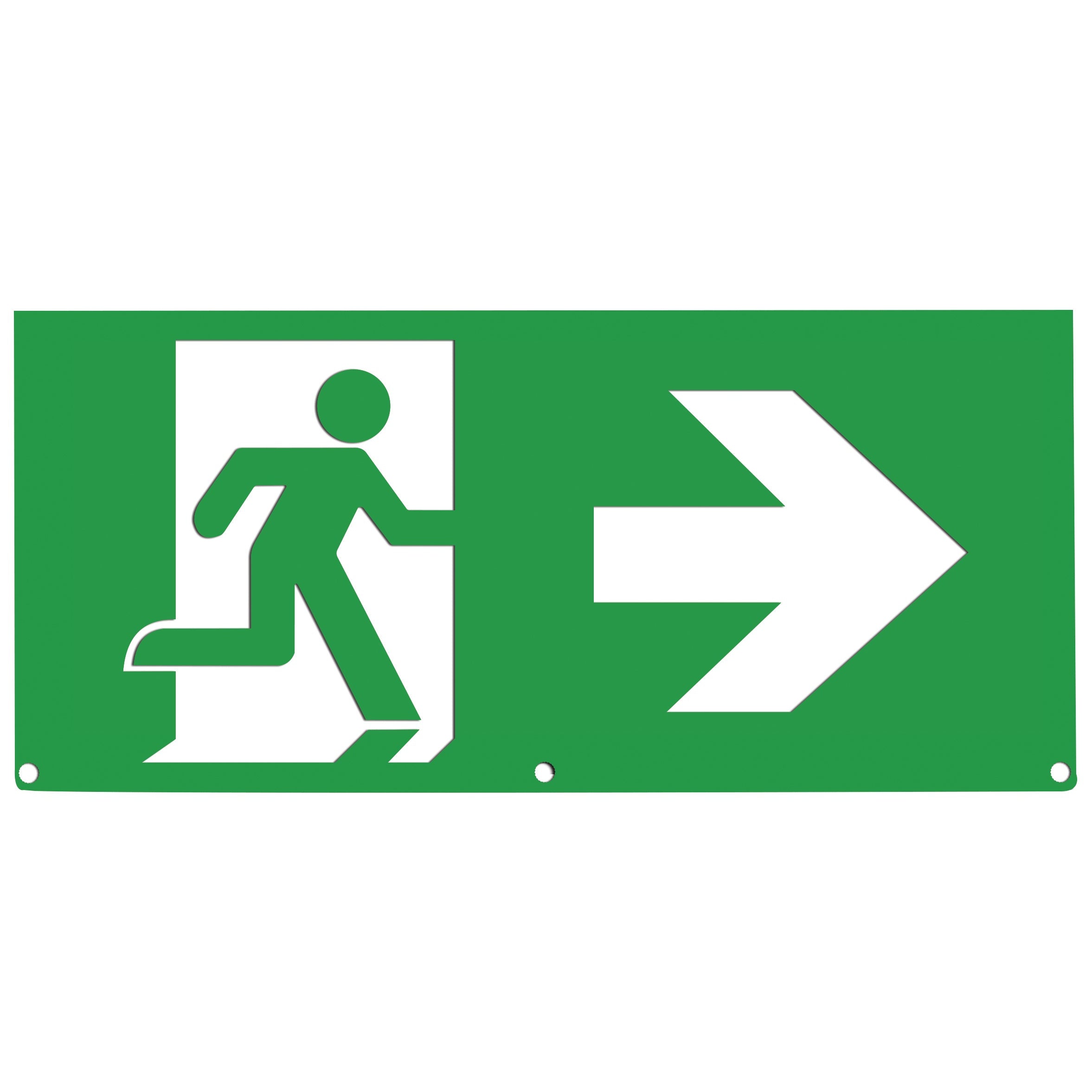 Eterna ISOSIGNLR ISO Left/Right Legend for SIGNLEDEM3 / SESIGNLEM3 Green