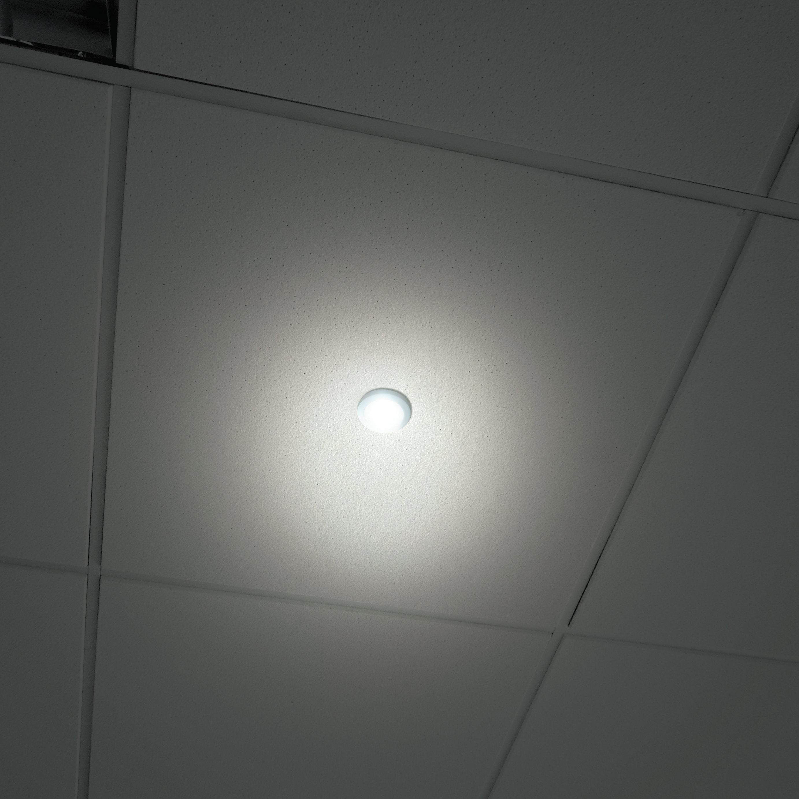 Eterna KEM3LIDL Li-Ion Emergency LED Downlight White