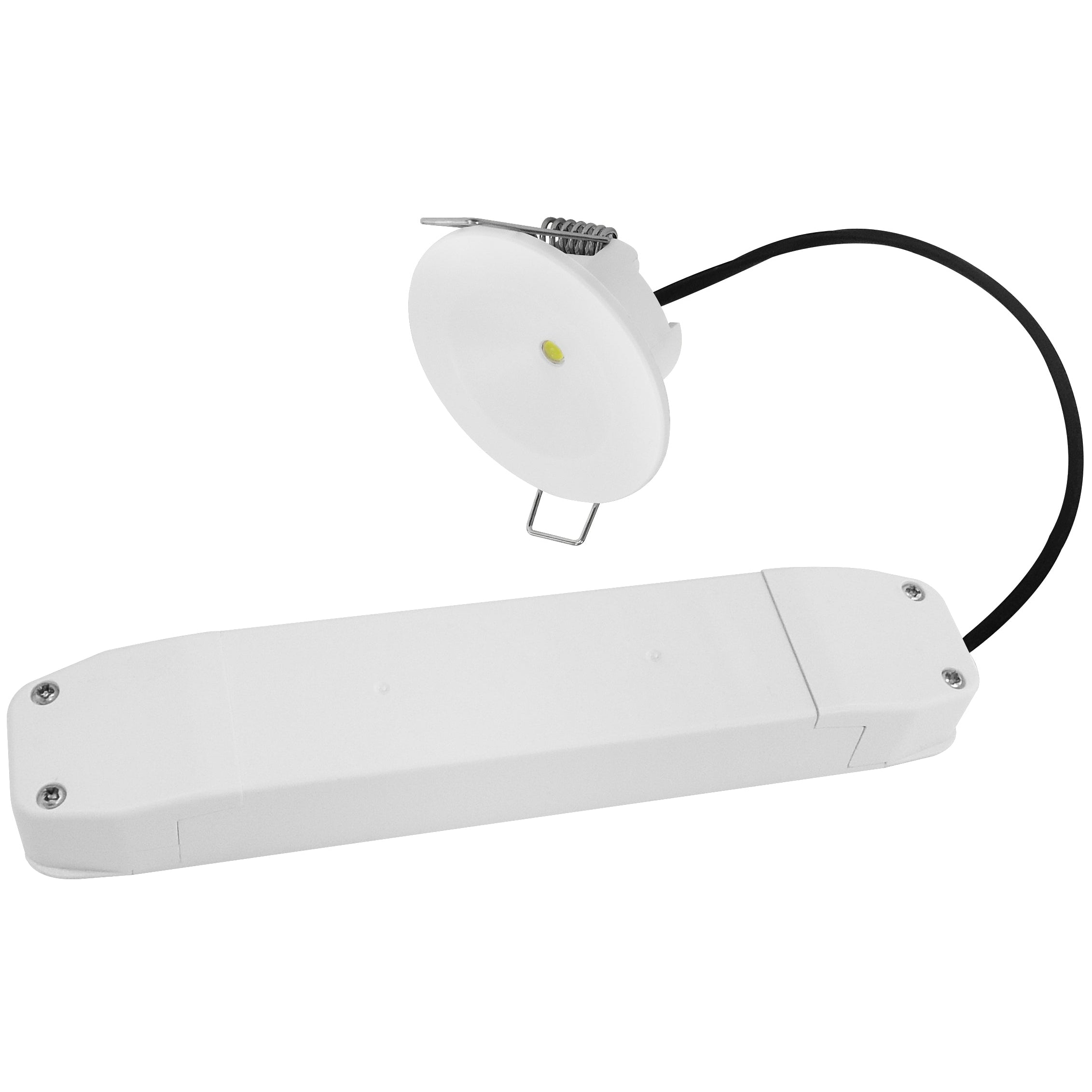 Eterna KEM3LIDL Li-Ion Emergency LED Downlight White