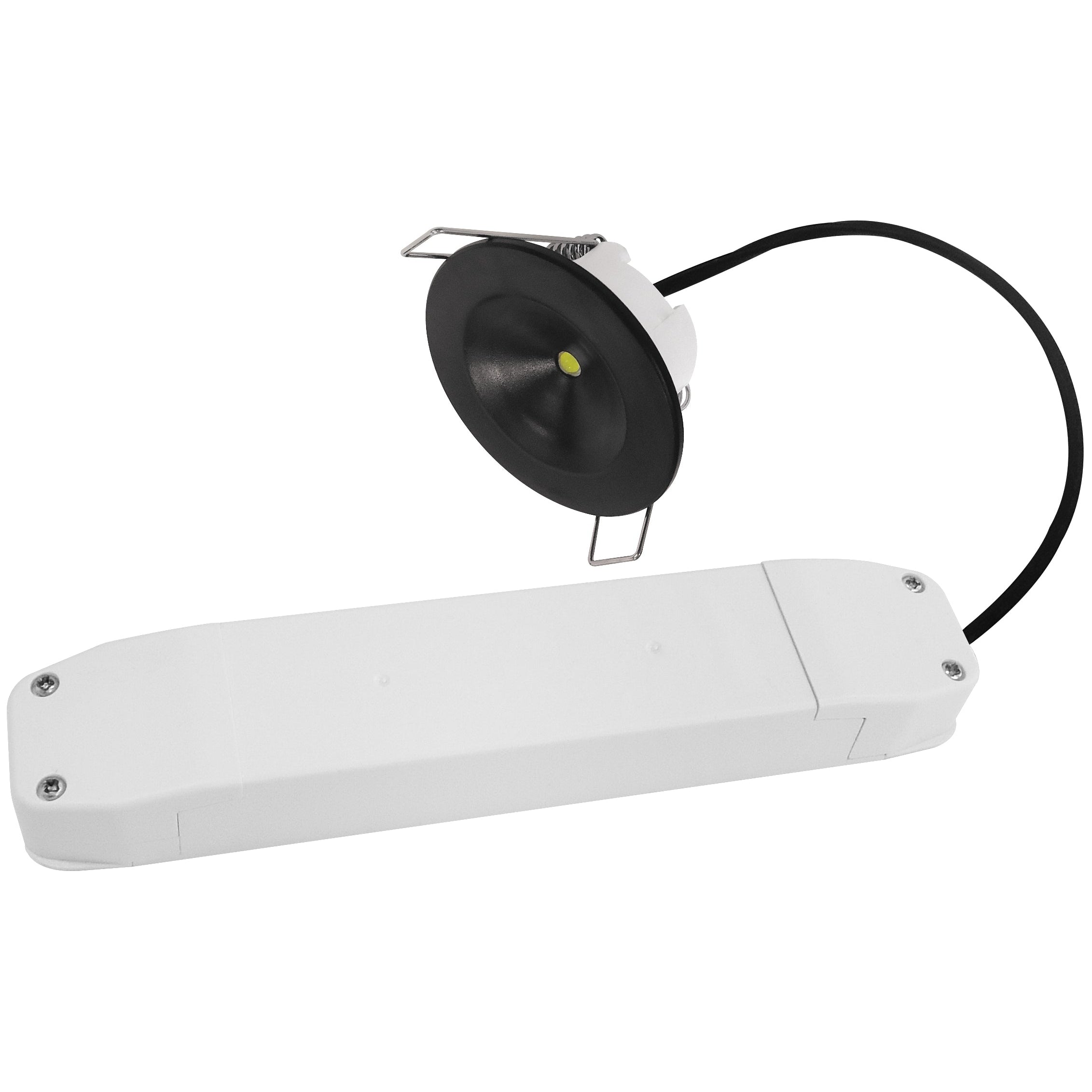 Eterna LDLEM3LI Lithium Ion Emergency LED Downlight White